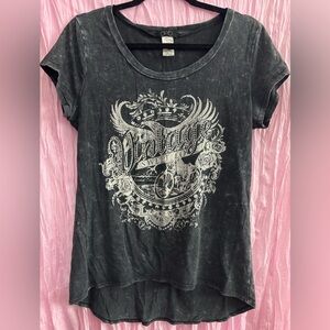 Deb Vintage Black Graphic Tee
